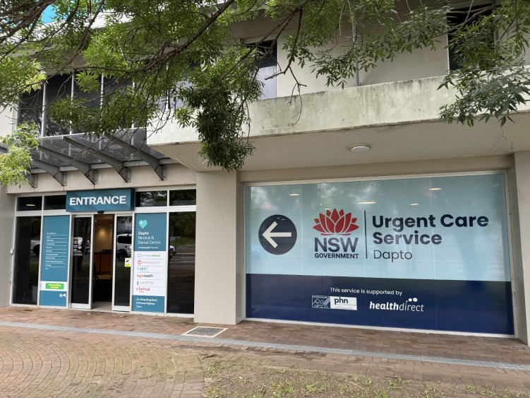 Dapto's Urgent Care Service at Bong Bong Road.